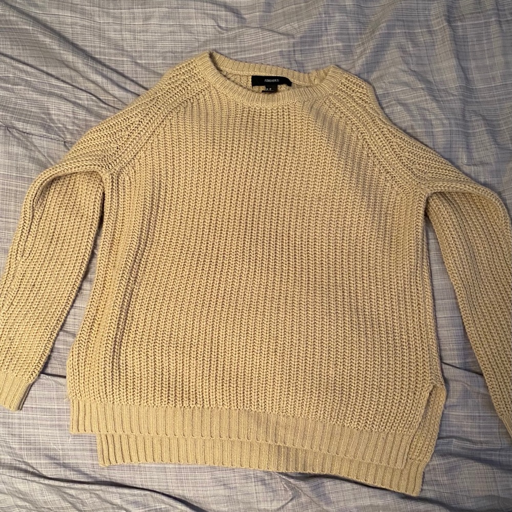 Forever 21 Cold Shoulder Sweater